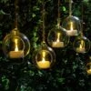 Glass Bauble Tealights - Set Of 6 -KANG Plants Shop pr2000045171