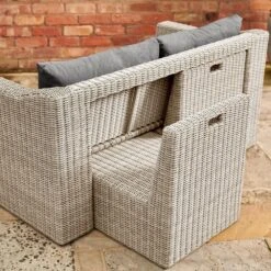 Lounge Set With Storage And Grey Cushions 9 Lounge Set With Storage And Grey Cushions -KANG Plants Shop pr2000045424 card4 lg