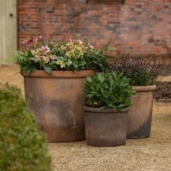 Terracotta Pot - Sandblasted