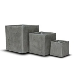 Cement Cube Pot - Waxed -KANG Plants Shop pr2000046317 card7 lg