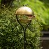 Stake Bird Feeder - Brass 2 Stake Bird Feeder - Brass -KANG Plants Shop pr2000046885
