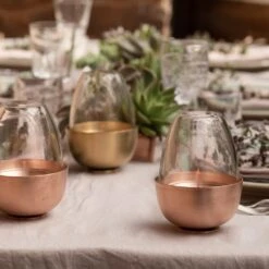 Tulip Tealight Holder - Copper -KANG Plants Shop pr2000046888 card6 lg