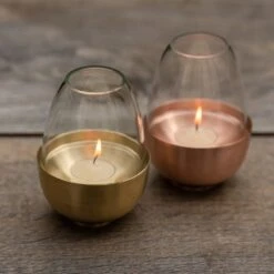 Tulip Tealight Holder - Brass -KANG Plants Shop pr2000046889 card7 lg