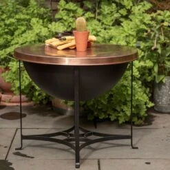 Fire Pit/table With Copper Top - Low -KANG Plants Shop pr2000046896 card7 lg