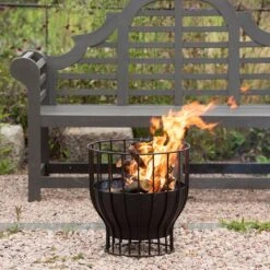 Fire Basket/table With Copper Top 14 Fire Basket/table With Copper Top -KANG Plants Shop pr2000046902 card3 lg