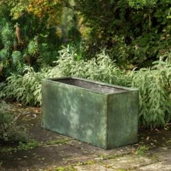 Rectangular Terrace Planter - Verdigris -KANG Plants Shop pr2000048712 card7 lg
