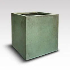 Square Terrace Planter - Verdigris -KANG Plants Shop pr2000048721 card4 lg