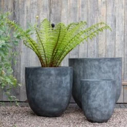 Drop Planter - Ash Grey