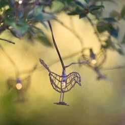 Solar Robins String Lights Warm White