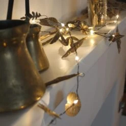 Gold Autumn Leaves Indoor Outdoor Battery Lights -KANG Plants Shop pr2000049112 card2 lg